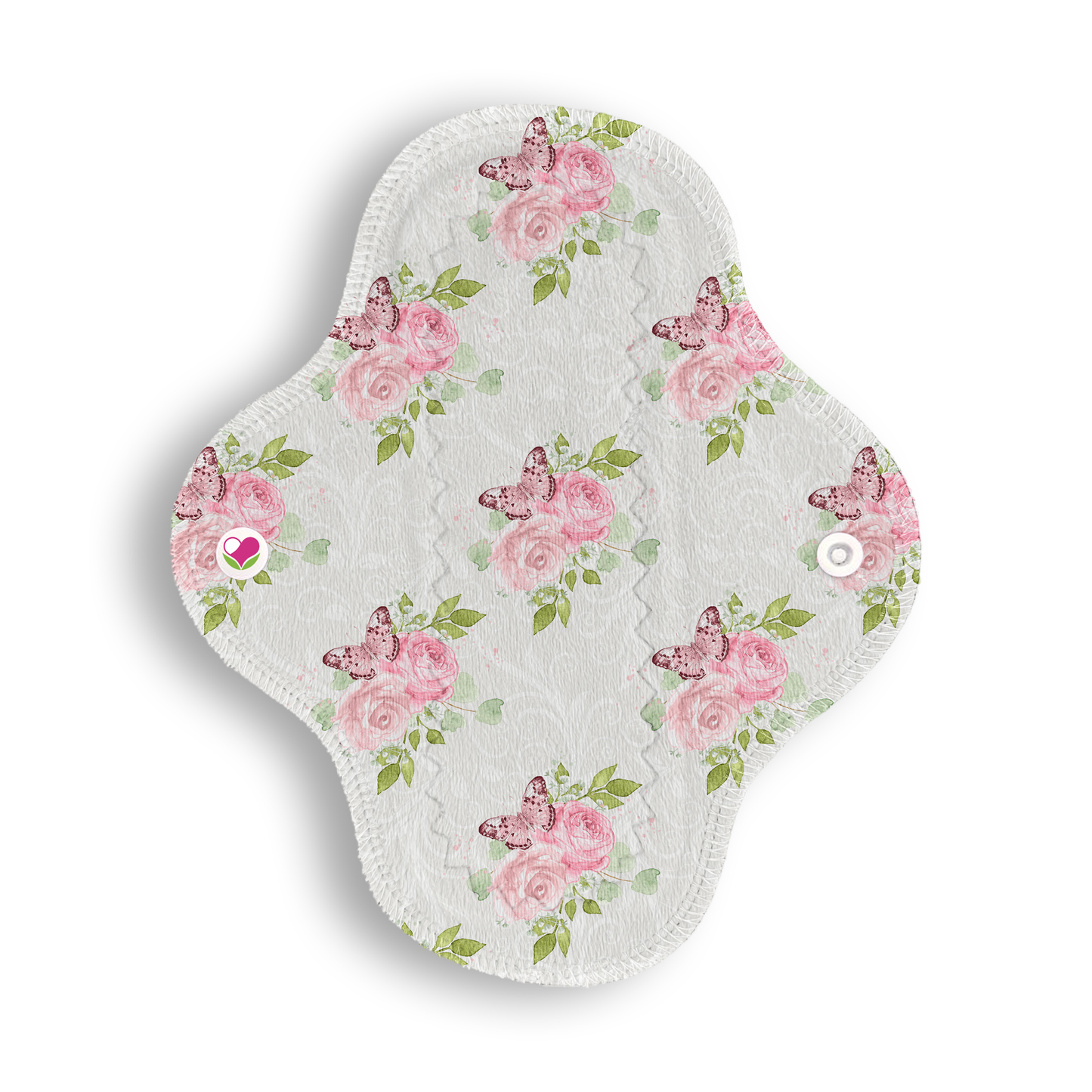 Maxi panti rosas mariposas bco 20 cms
