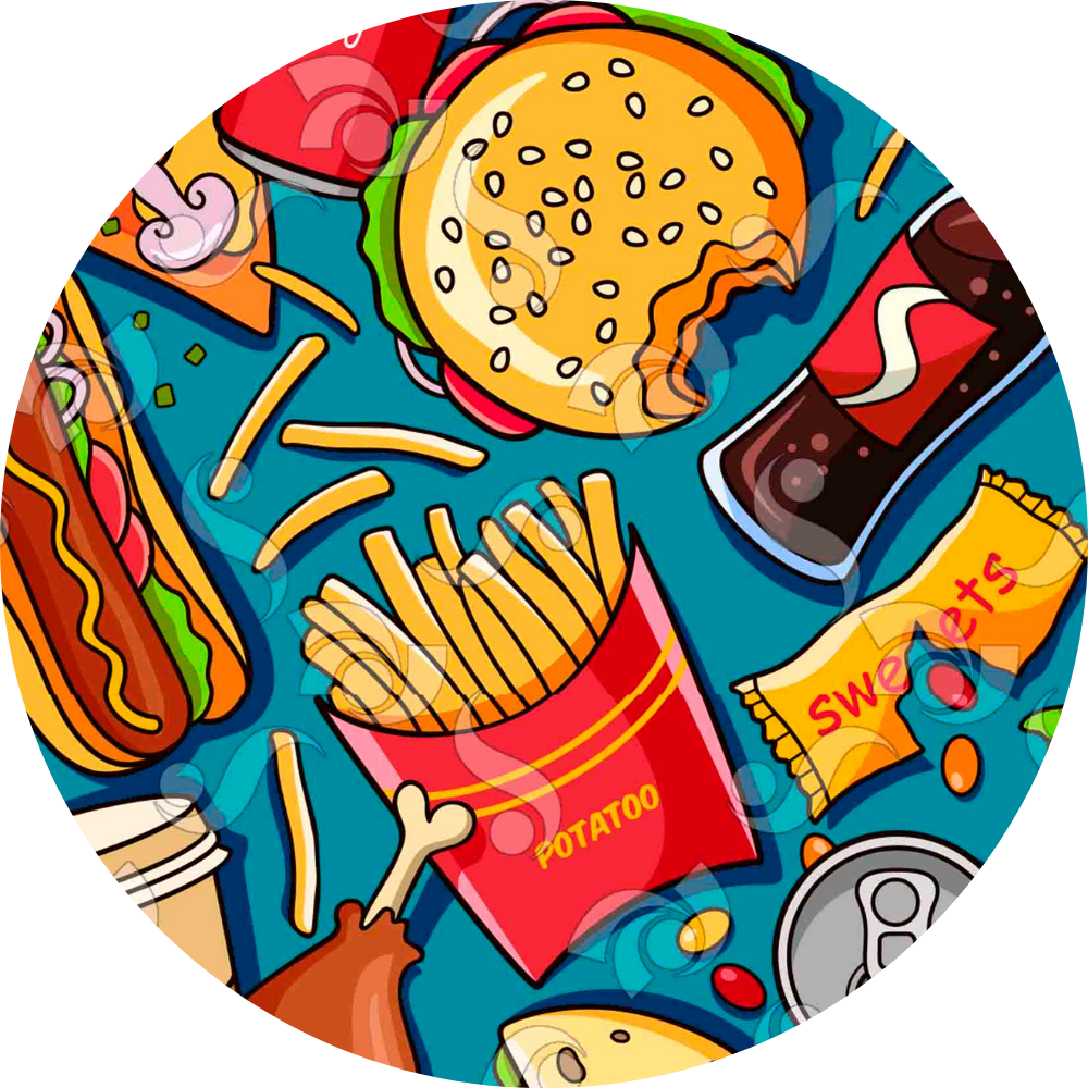 Mandil fast food