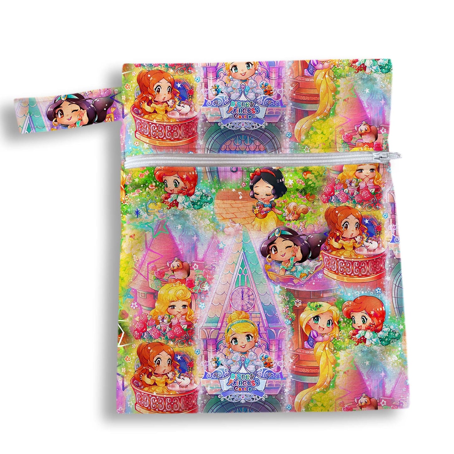 Bolsa princesas castle 18 x 25 cms