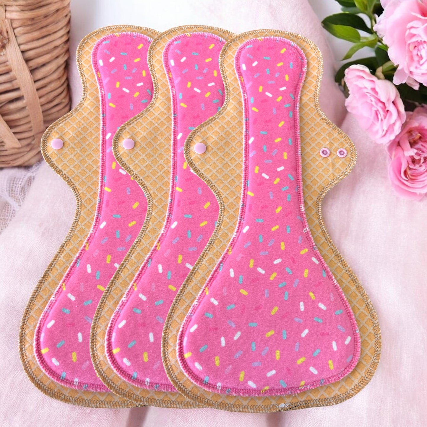 Pack 3 toallas plus helado 40 cms
