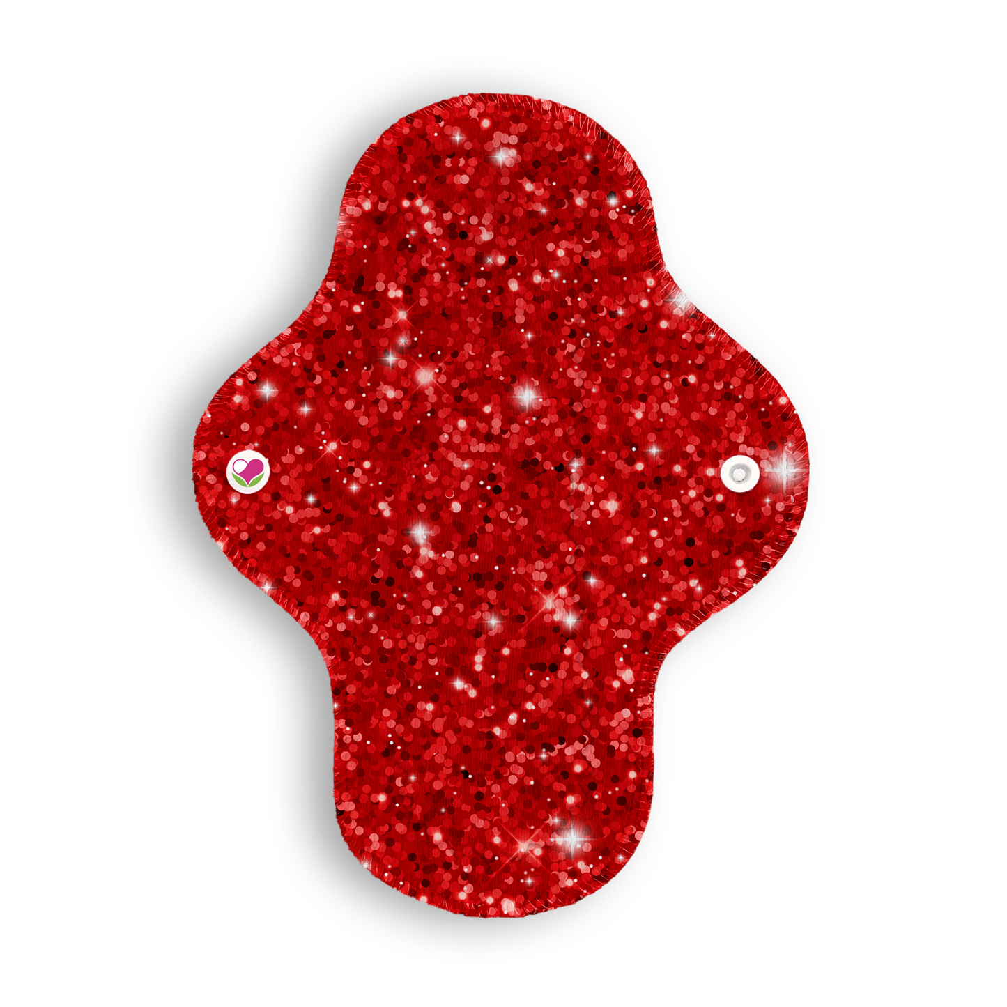 Ligera glitter rojo 22 cms