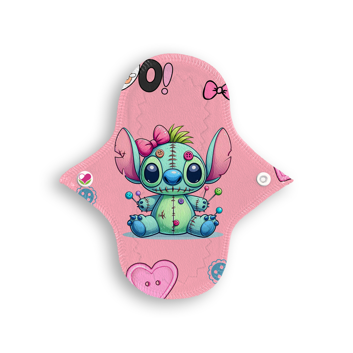Panti protector stitch rosa boo 17 cms