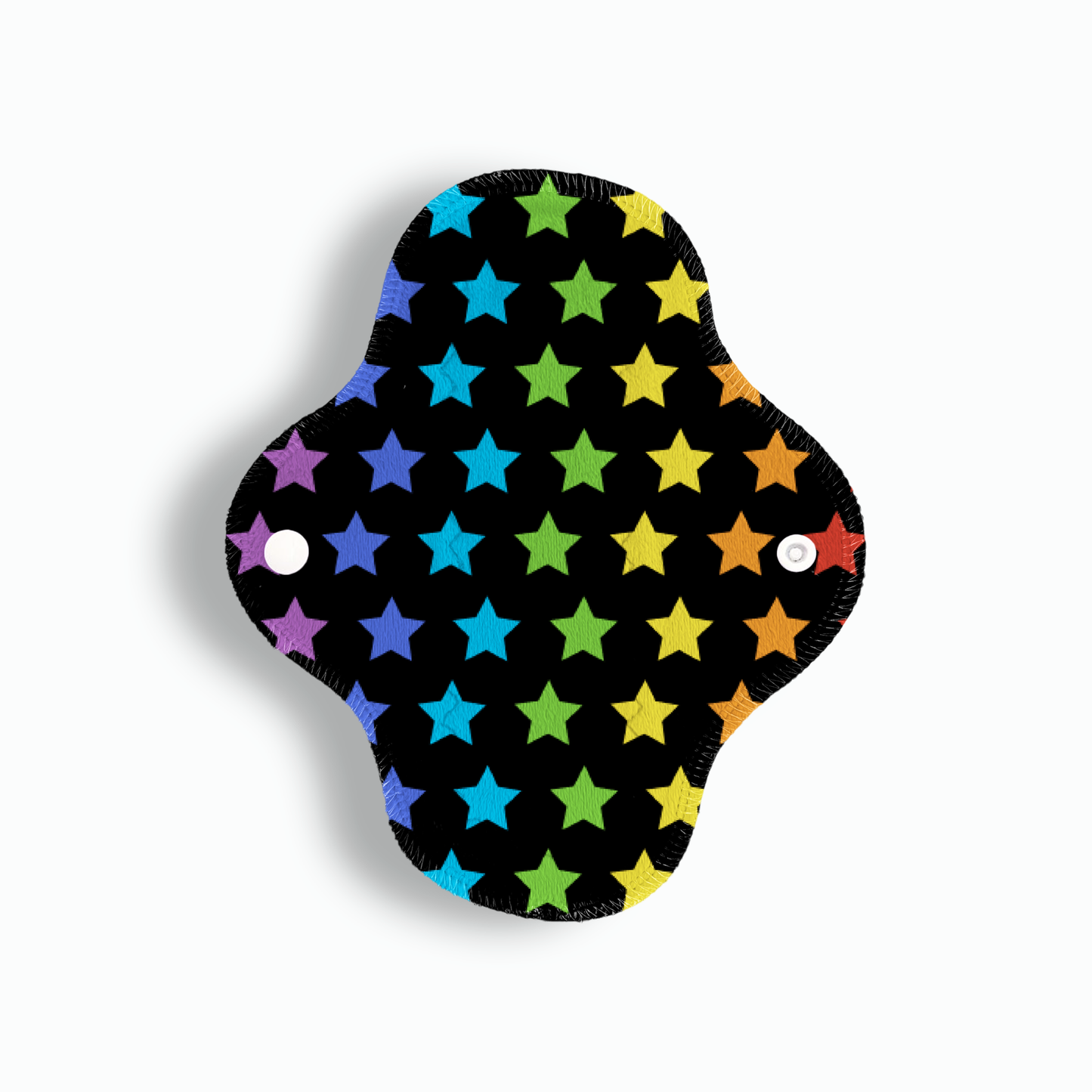 Maxi panti estrellas colores fondo negro 20 cms