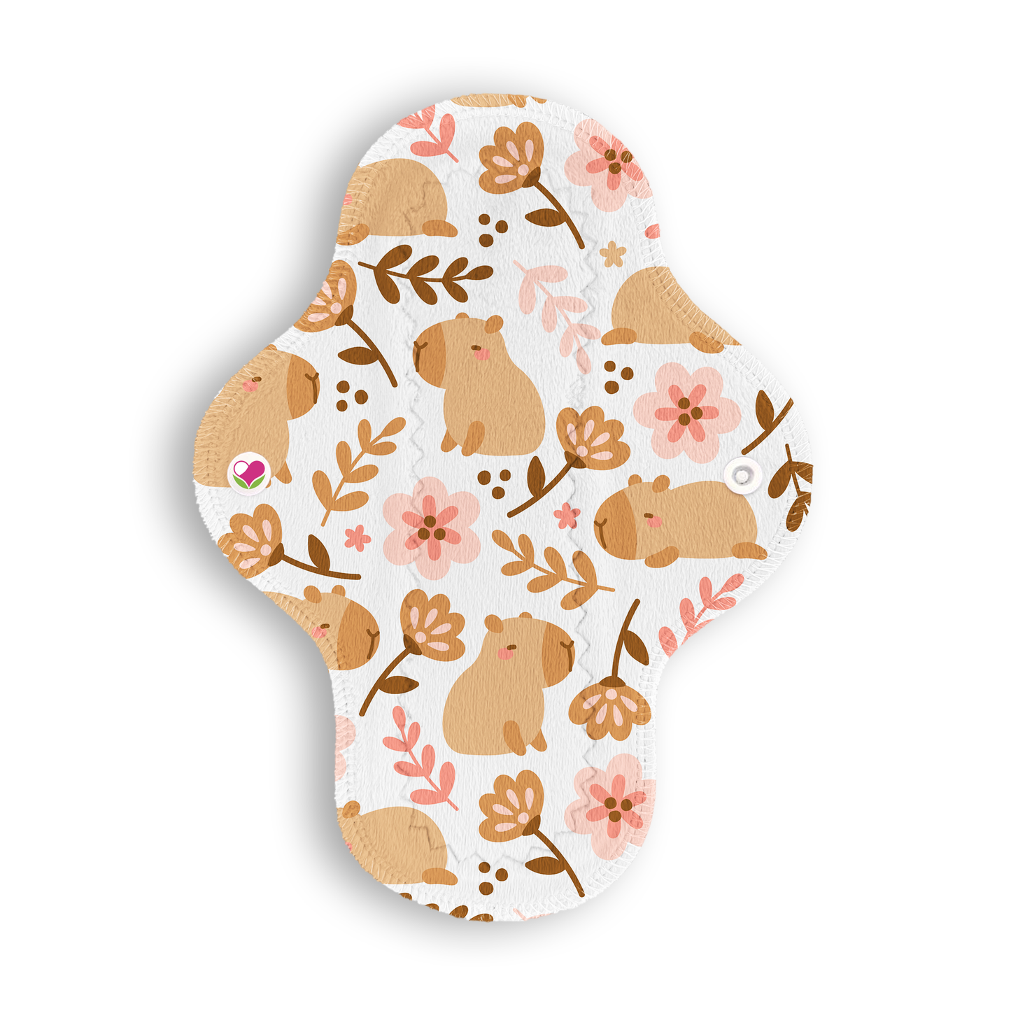 Ligera capibara blanco 22 cms