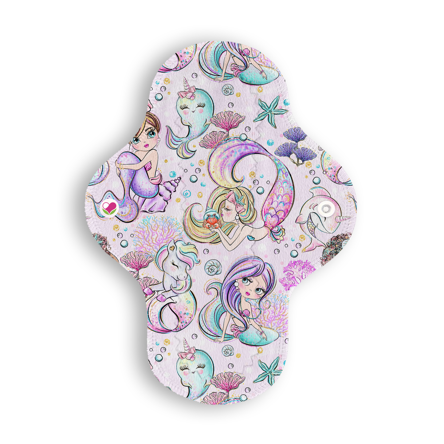 Ligera sirenas pastel 22 cms