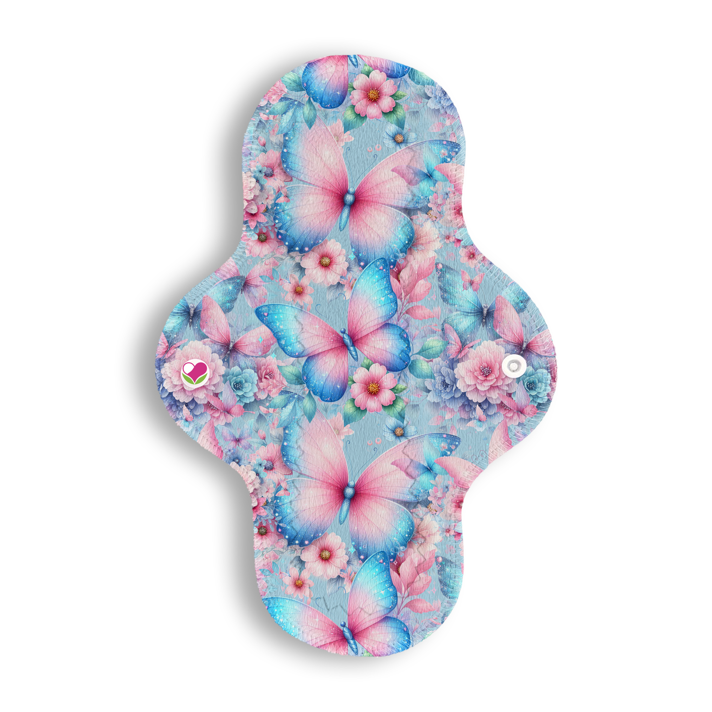 Regular mariposas turquesa 26 cms
