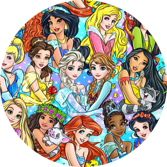 Mandil princesas agua