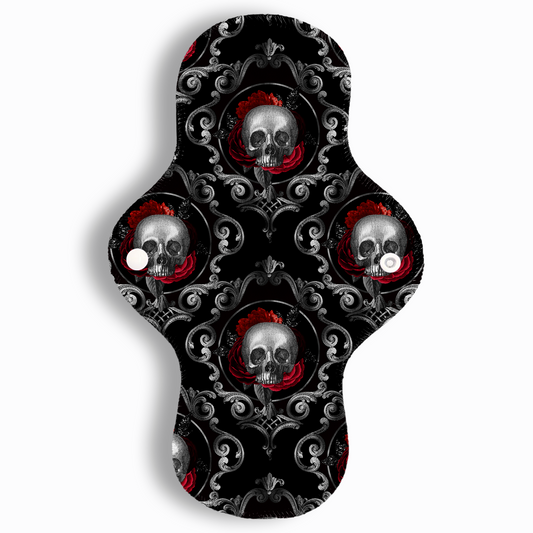 Abundante calaveras negro 29 cms