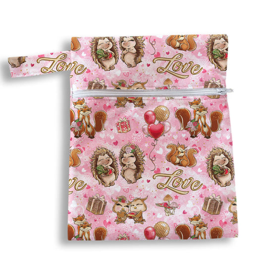 Bolsa animalitos love 18 x 25 cms