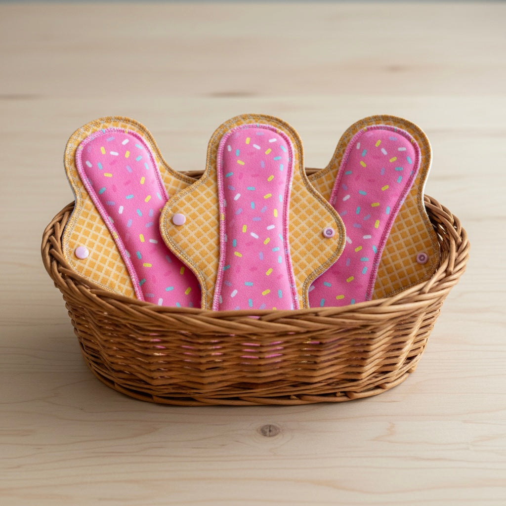 Pack 3 toallas flujo regular helado 26 cms