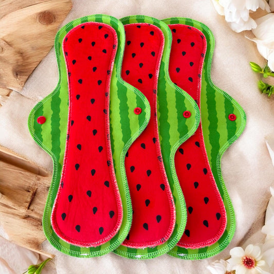 Pack 3 toallas nocturnas sandia 36 cms