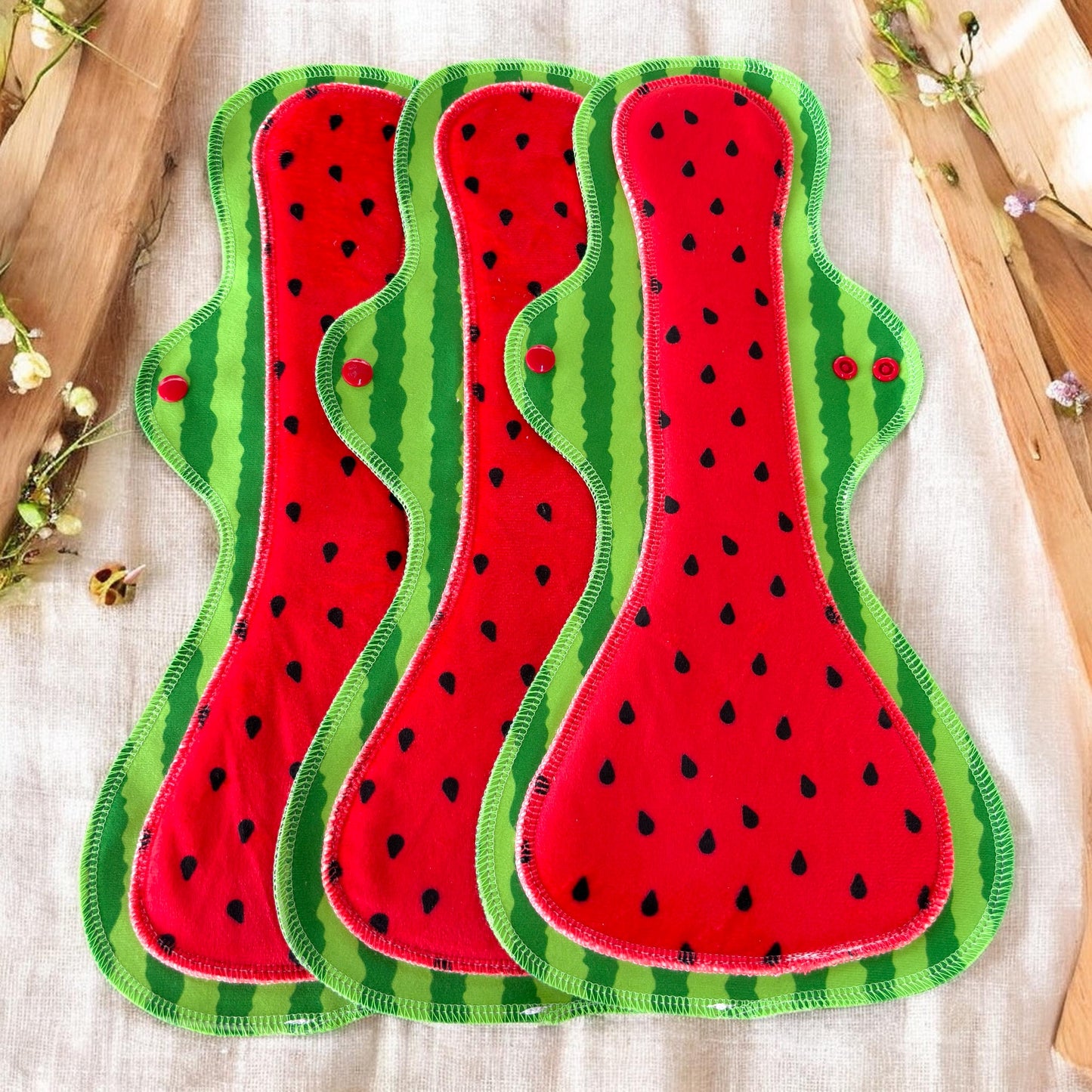 Pack 3 toallas plus sandia 40 cms
