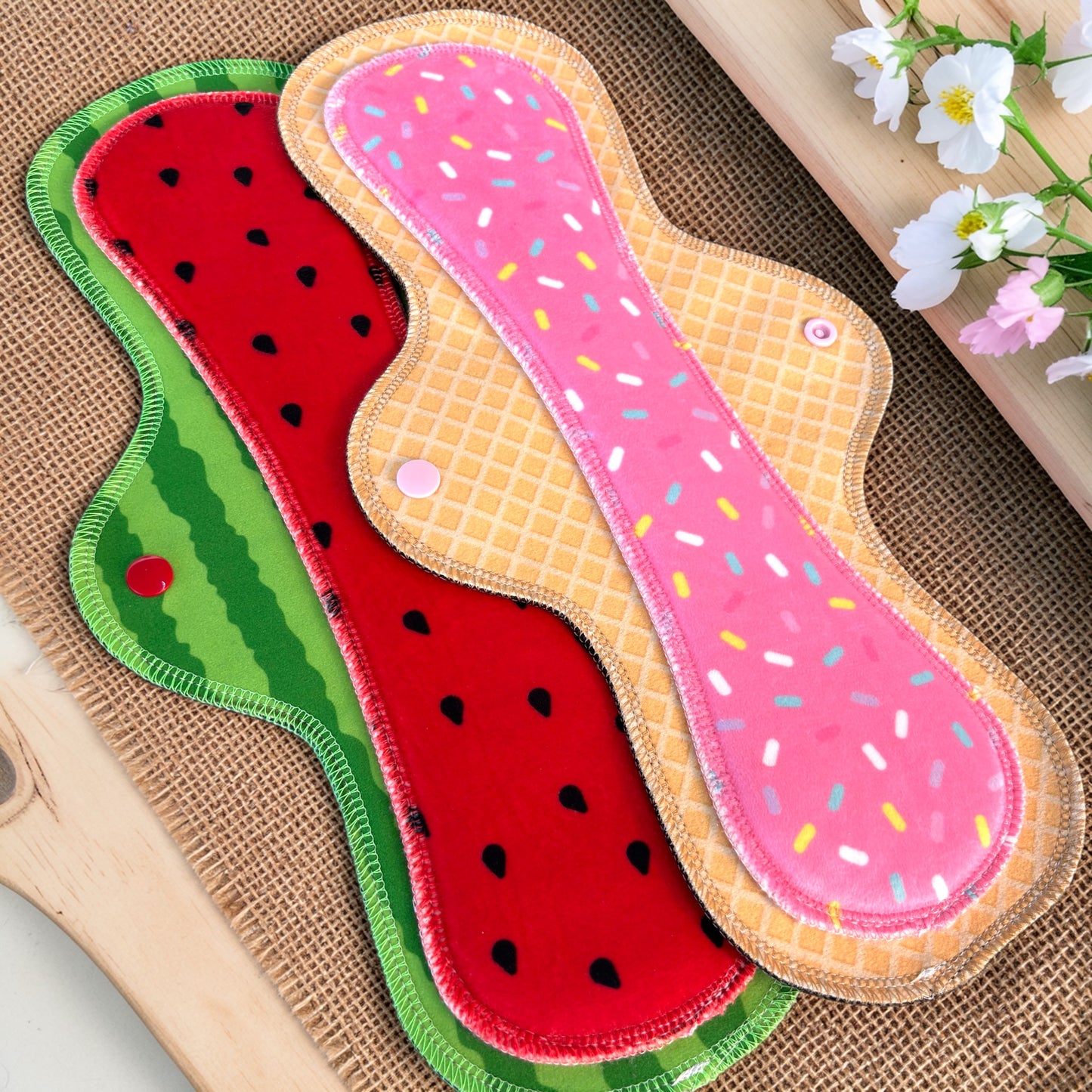 Pack dúo nocturna helado/sandía 36 cms