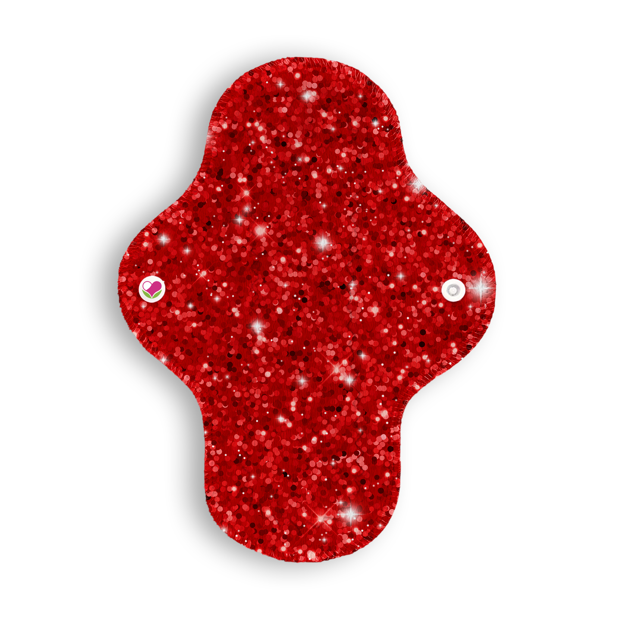 Ligera glitter rojo 22 cms