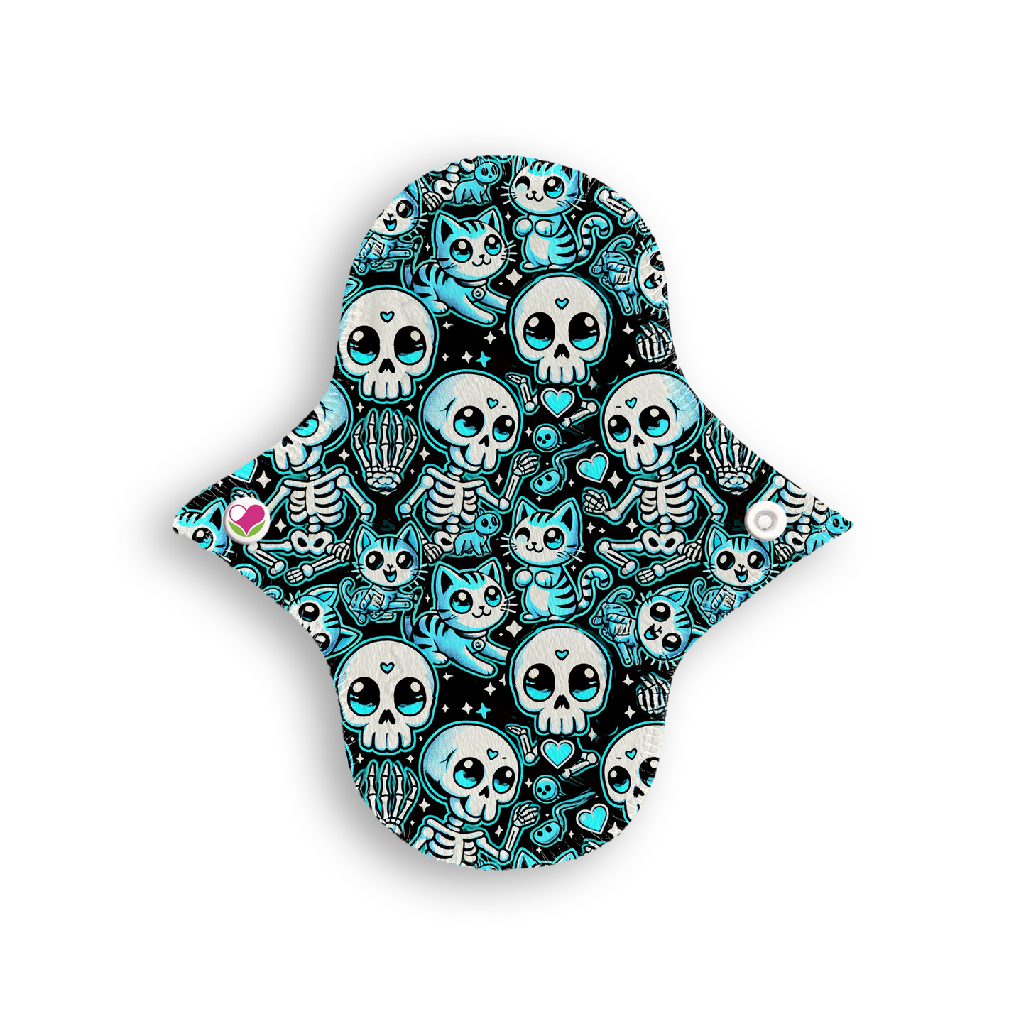 Panti protector huesitos halloween azul 17 cms