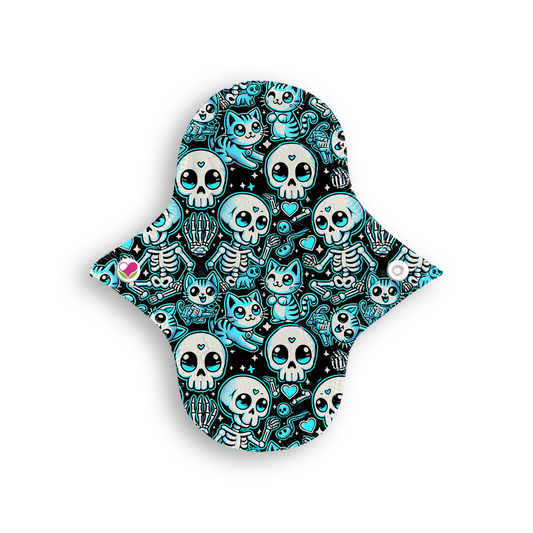 Panti protector huesitos halloween azul 17 cms