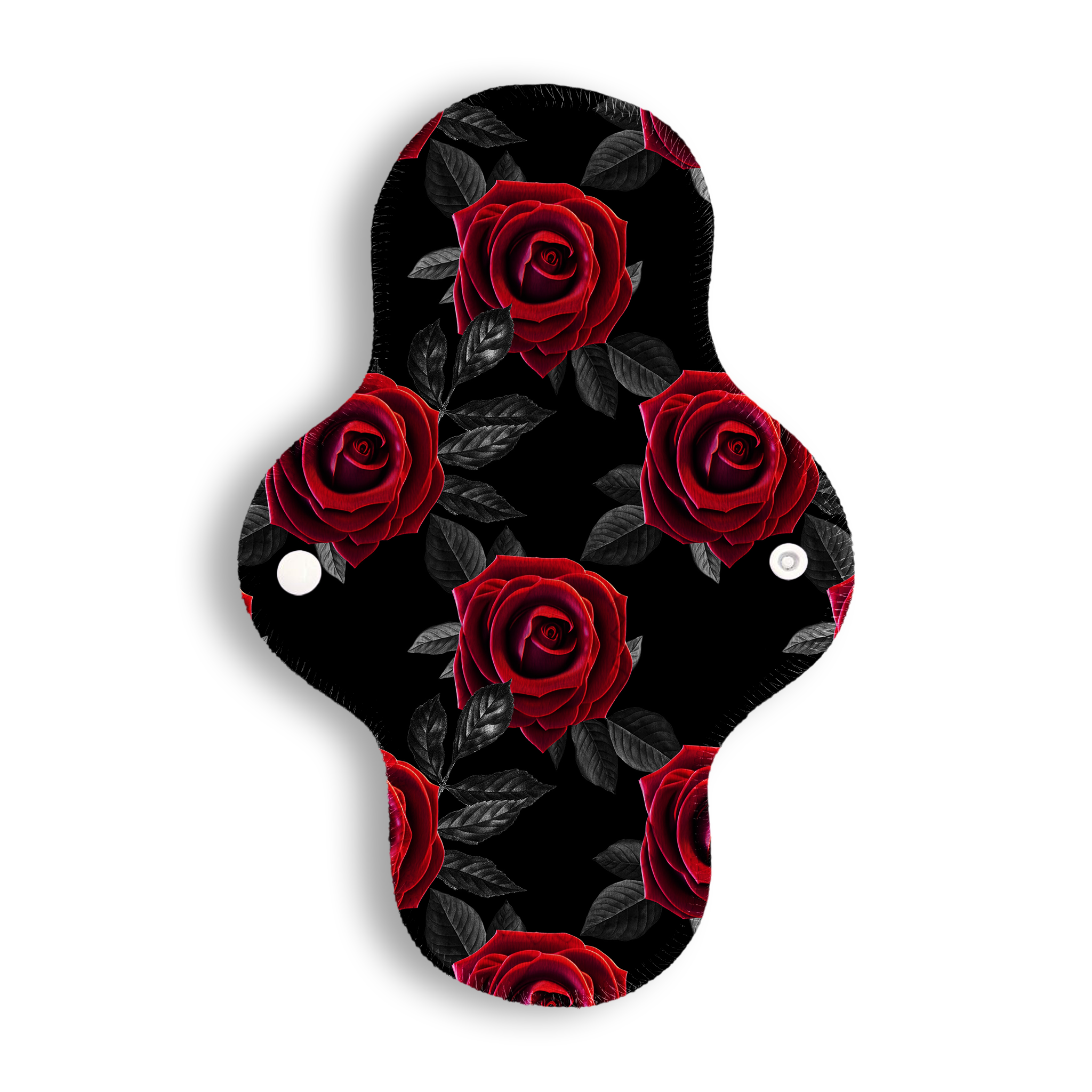 Regular rosas rojas fondo negro 26 cms