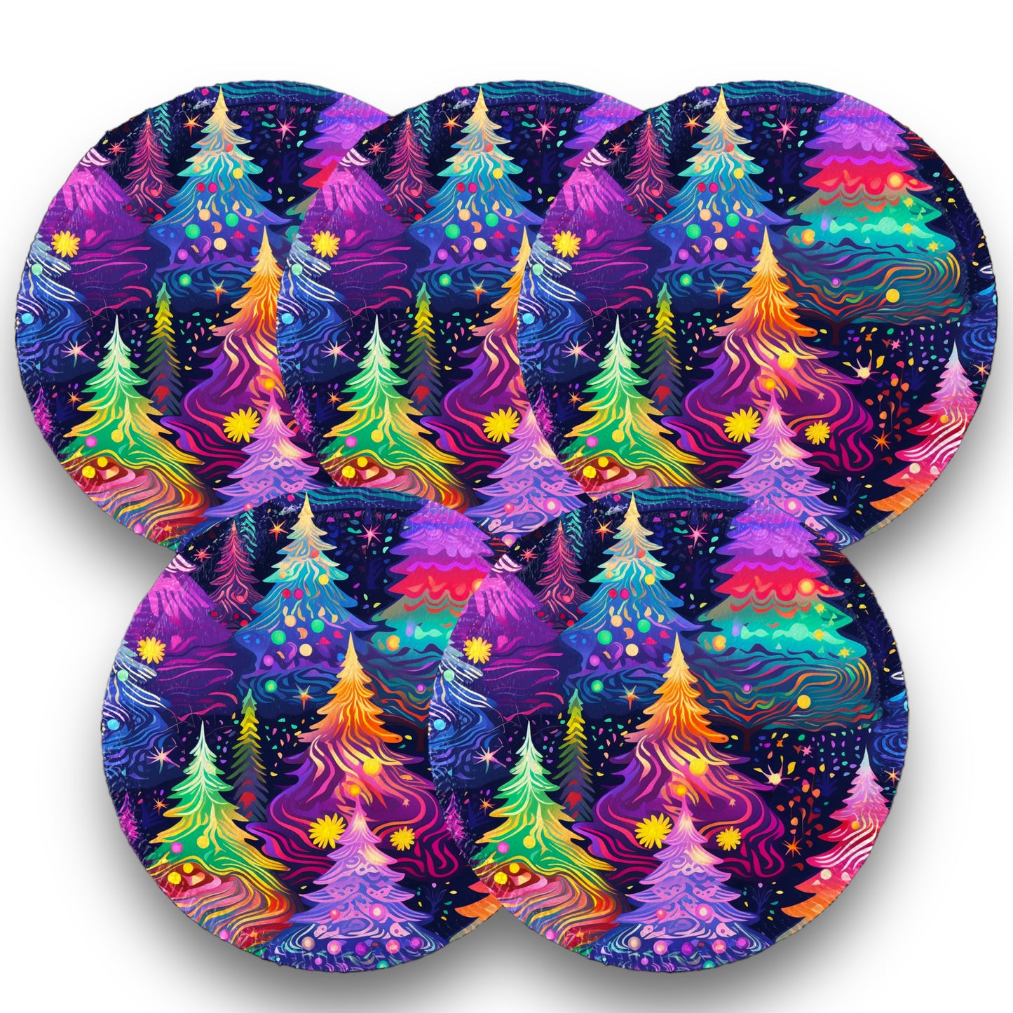 Desmaquillantes arbolitos pack 5 piezas 12 cms