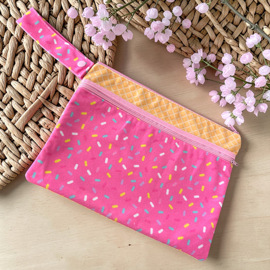 Bolsa helado doble cierre 18 x 25 cms