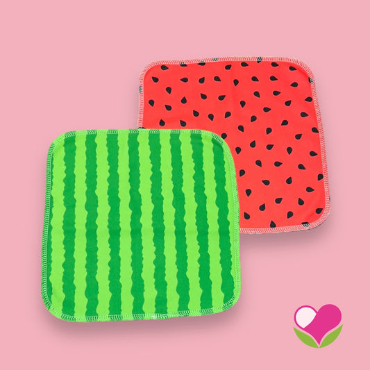 Pack 2 wipes desmaquillantes sandia 22 cms