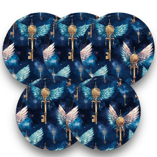 Desmaquillantes llaves pack 5 piezas 12 cms