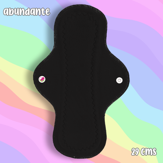 Abundante minky negro 29 cms