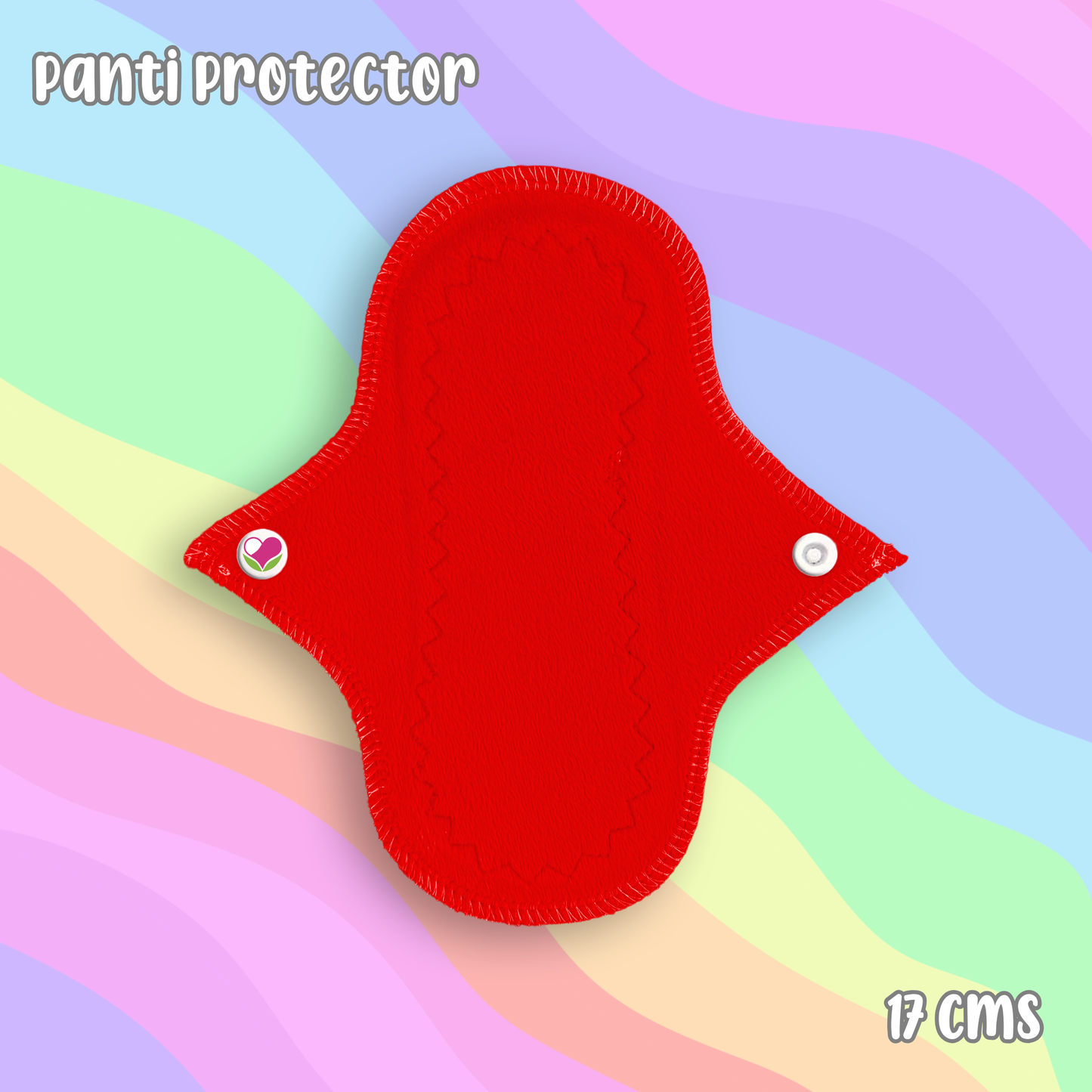 Panti protector minky rojo 17 cms