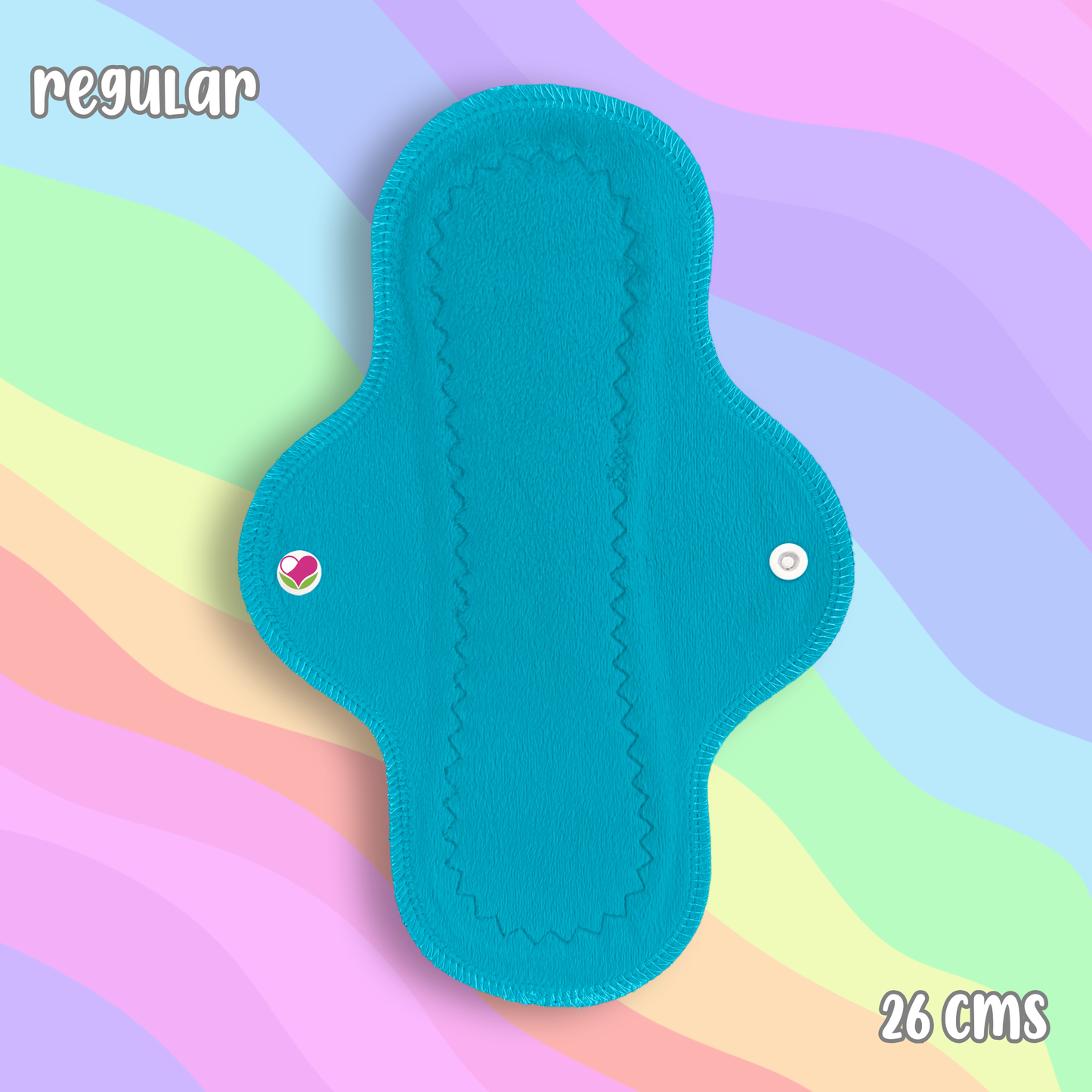 Regular minky turquesa 26 cms
